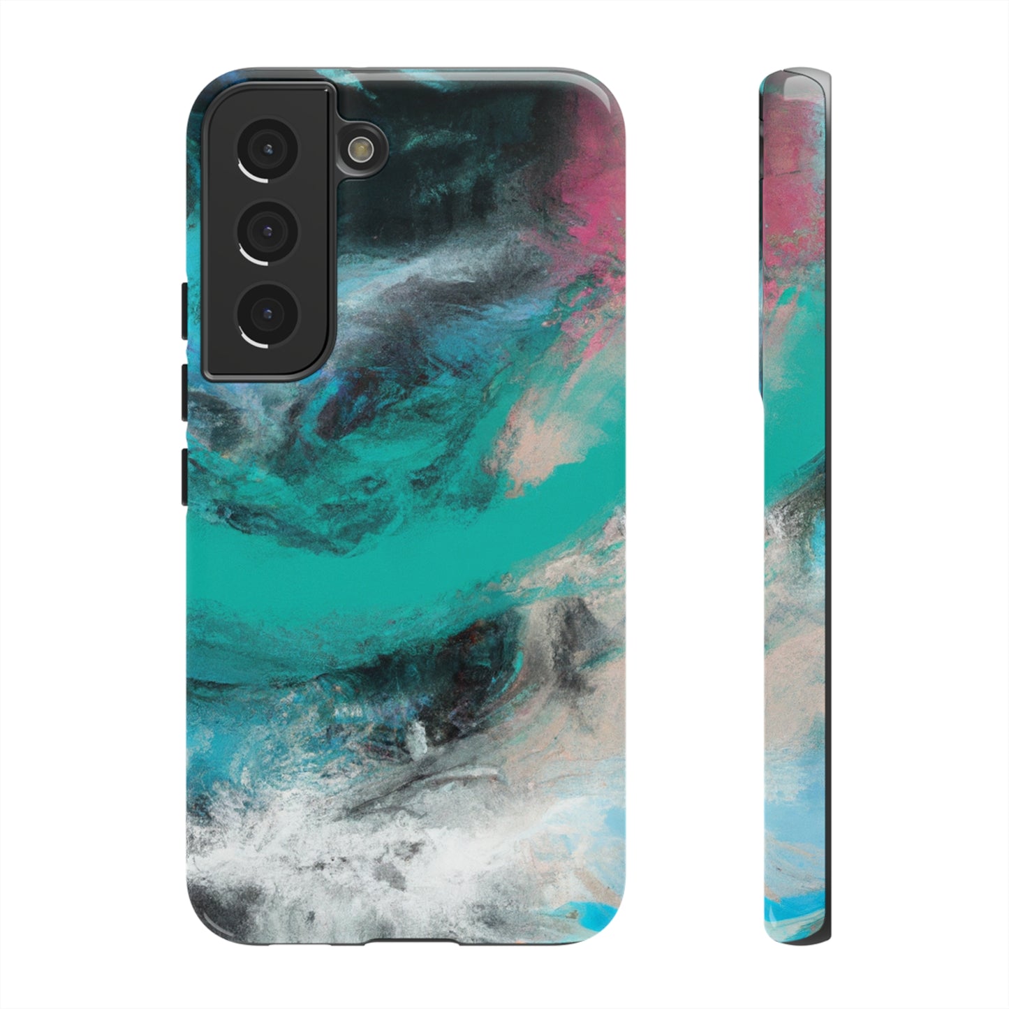 Troubled Sea AI generated - Cell Phone Case