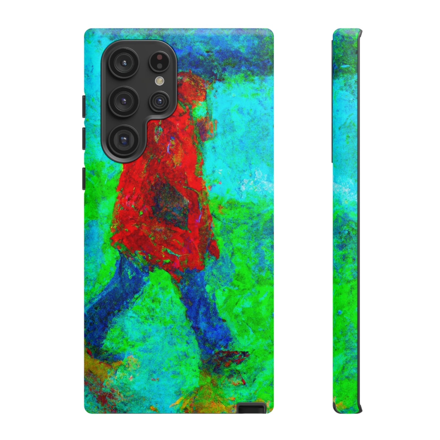 Lonely Man AI Generated - Cell Phone Case