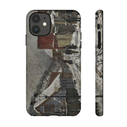 From Saxegardsgate by Edvard Munch - Cell Phone Case