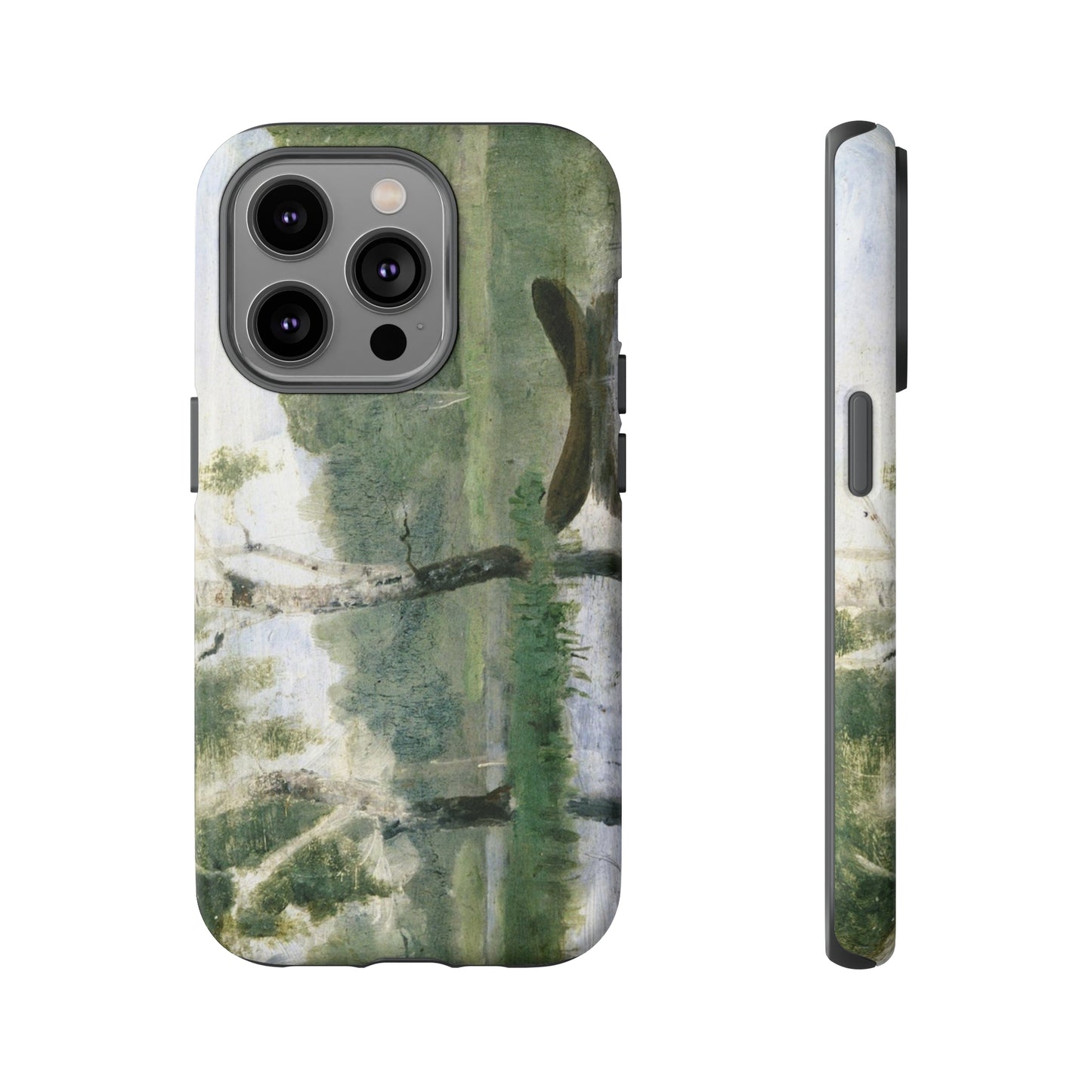 Small Lake with Boat by Edvard Munch - Cell Phone Case