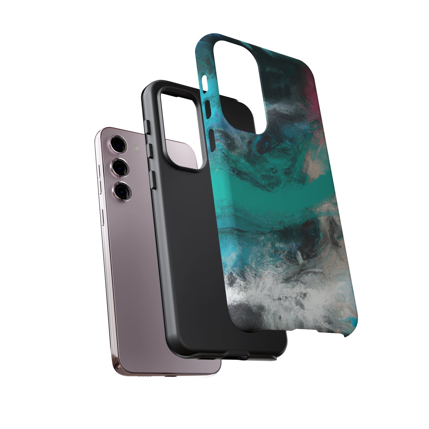 Troubled Sea AI generated - Cell Phone Case