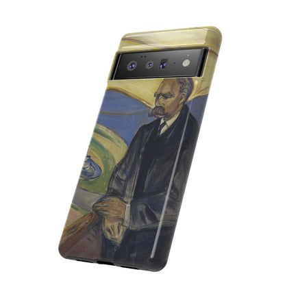 Friederich Nietzsche by Edvard Munch - Cell Phone Case