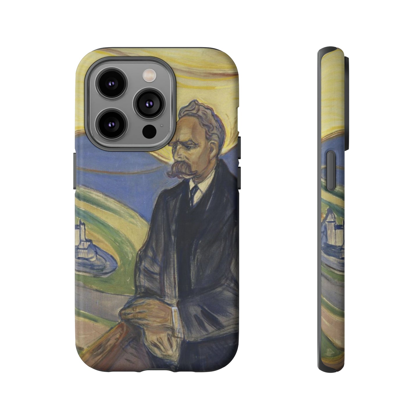 Friederich Nietzsche by Edvard Munch - Cell Phone Case