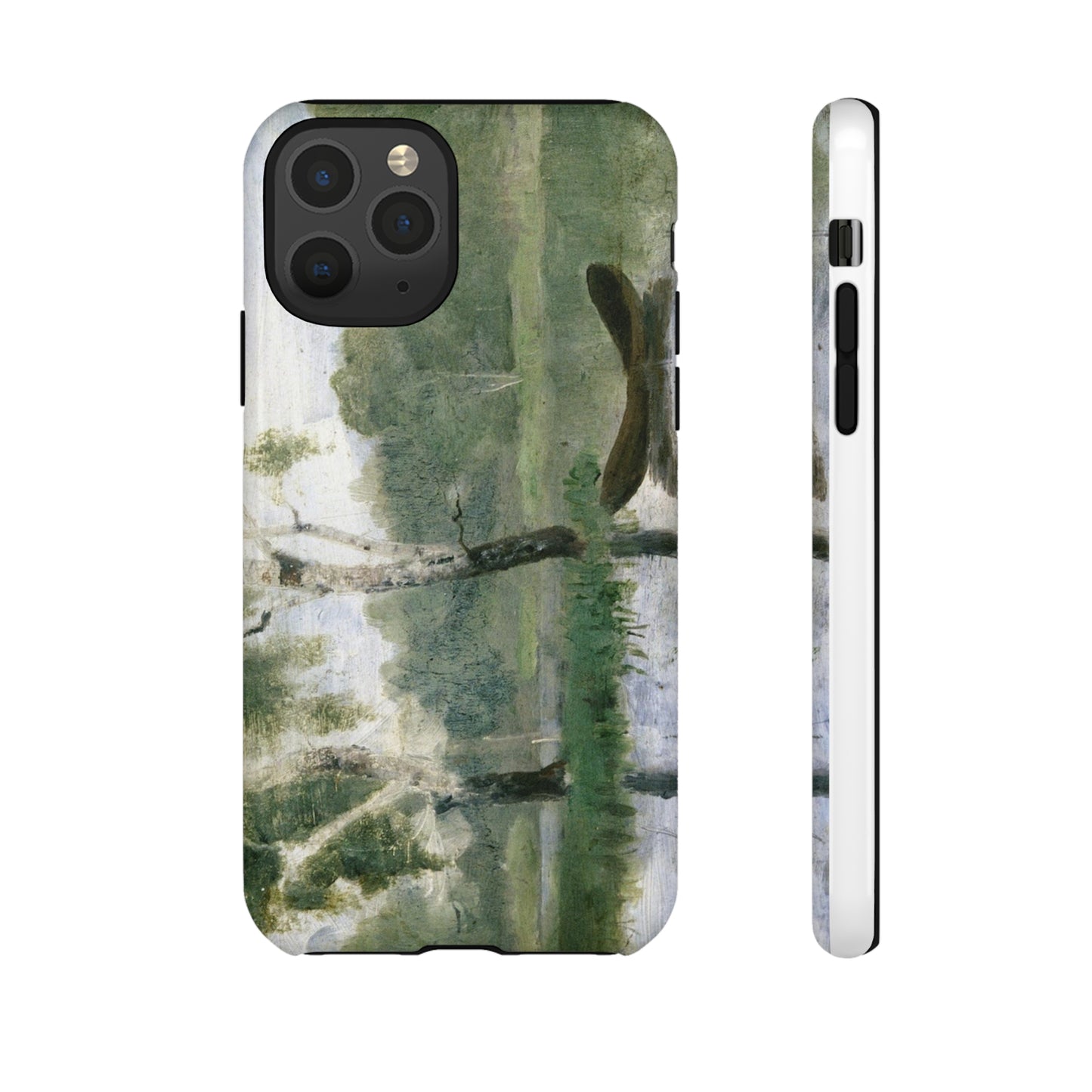 Small Lake with Boat by Edvard Munch - Cell Phone Case