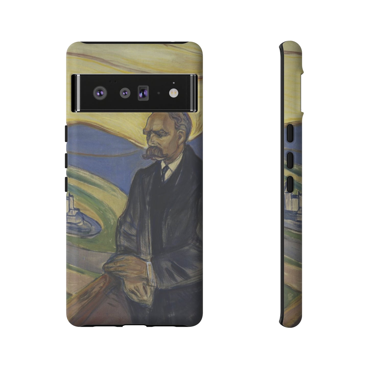 Friederich Nietzsche by Edvard Munch - Cell Phone Case