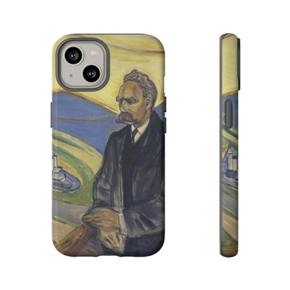 Friederich Nietzsche by Edvard Munch - Cell Phone Case