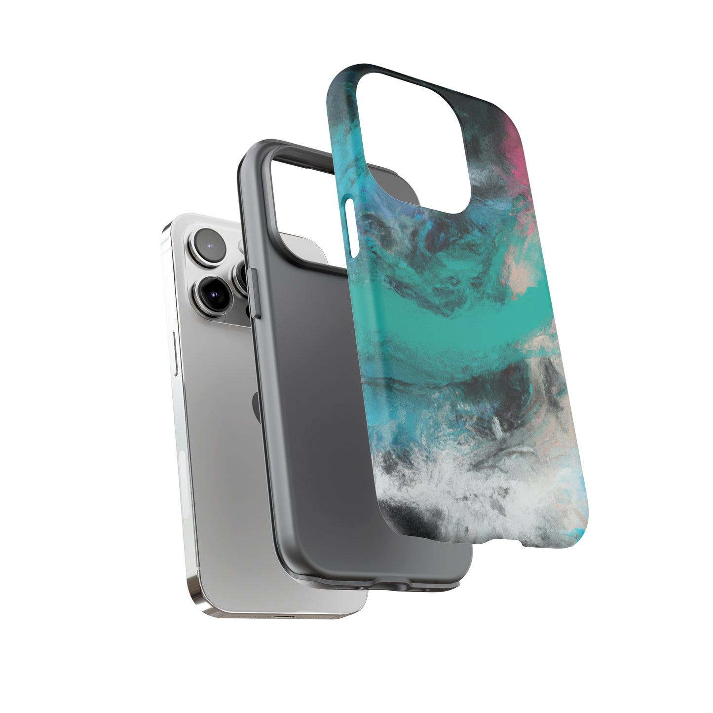 Troubled Sea AI generated - Cell Phone Case