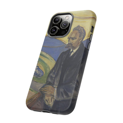 Friederich Nietzsche by Edvard Munch - Cell Phone Case