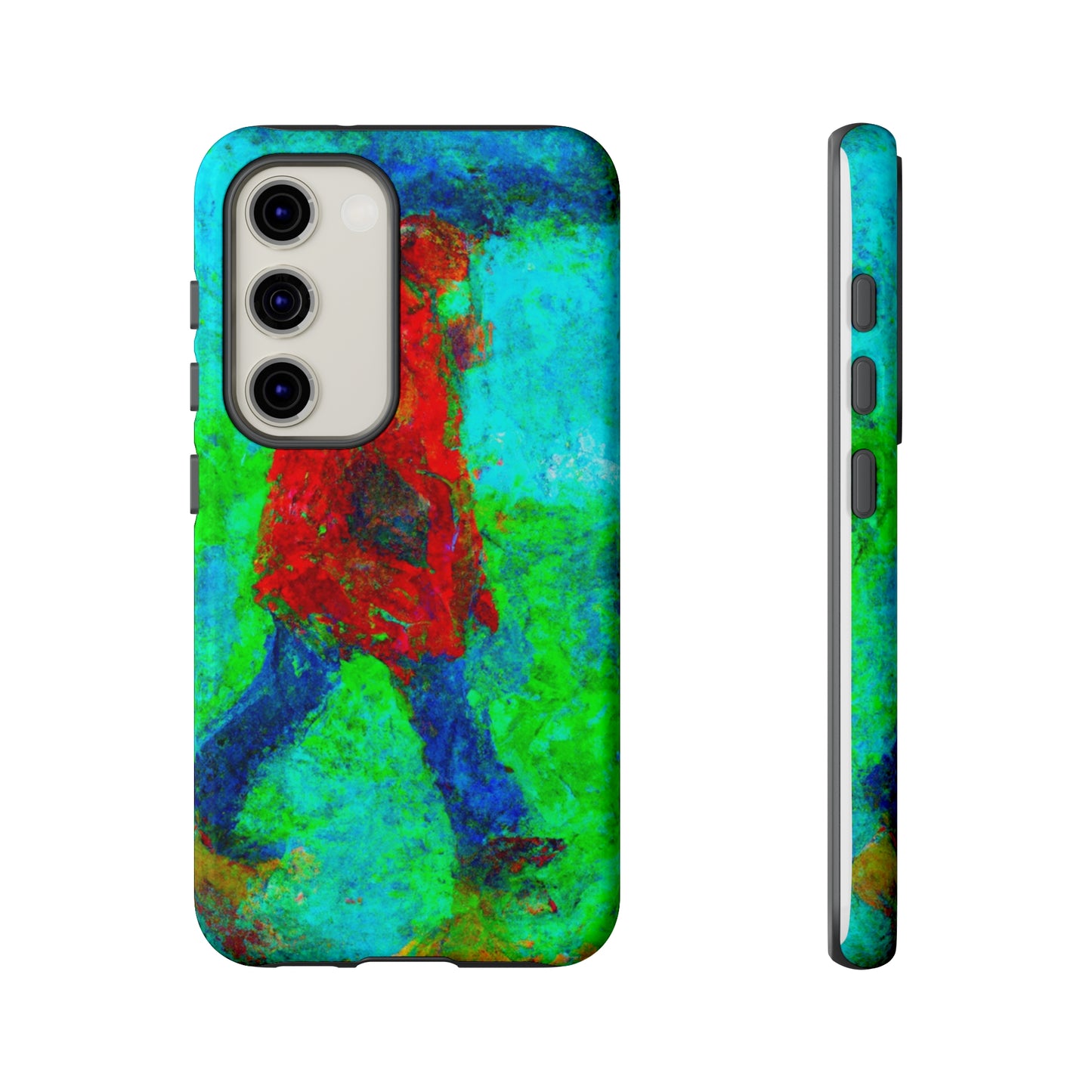 Lonely Man AI Generated - Cell Phone Case