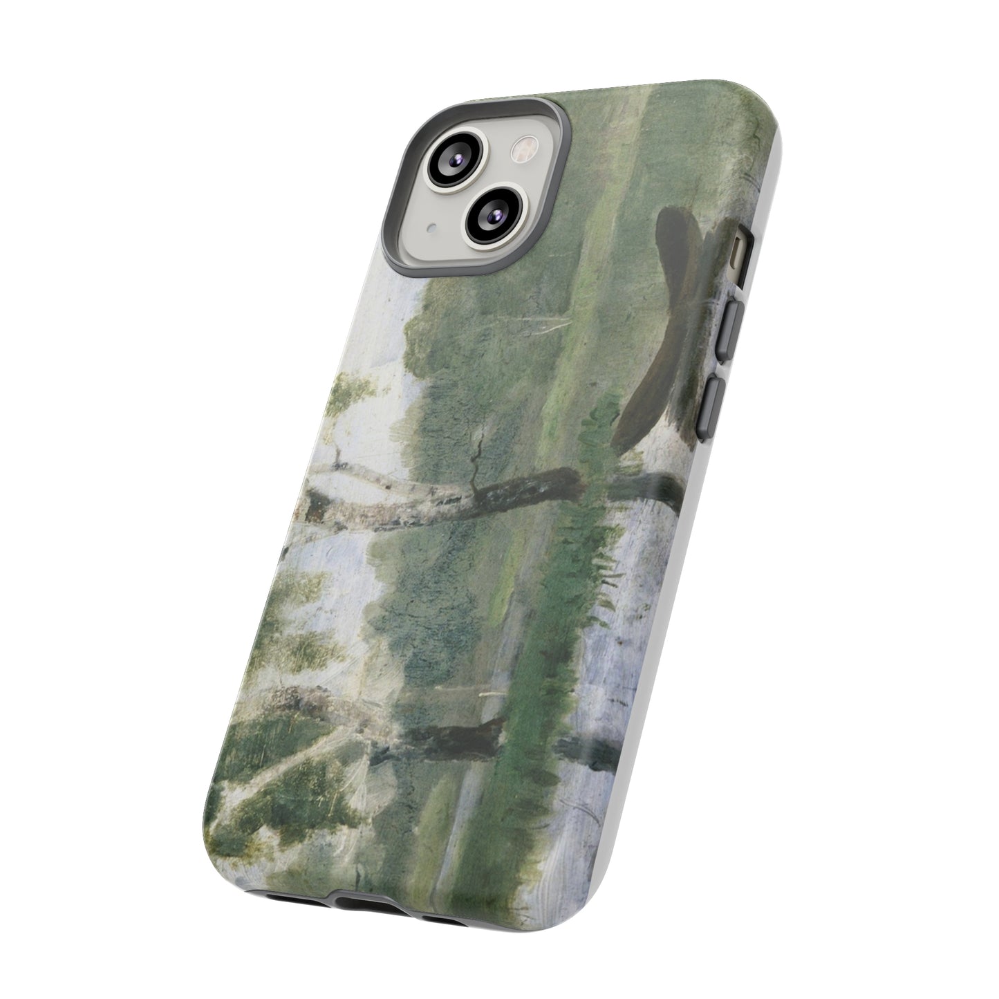 Small Lake with Boat by Edvard Munch - Cell Phone Case