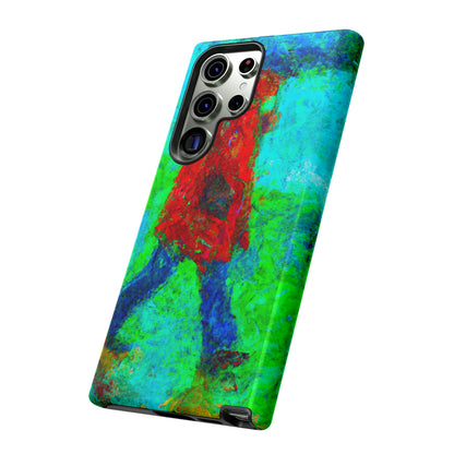 Lonely Man AI Generated - Cell Phone Case