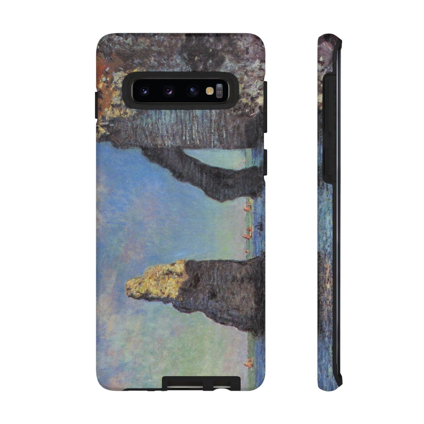 The Cliffs at Etretat by Claude Monet - Cell Phone Case