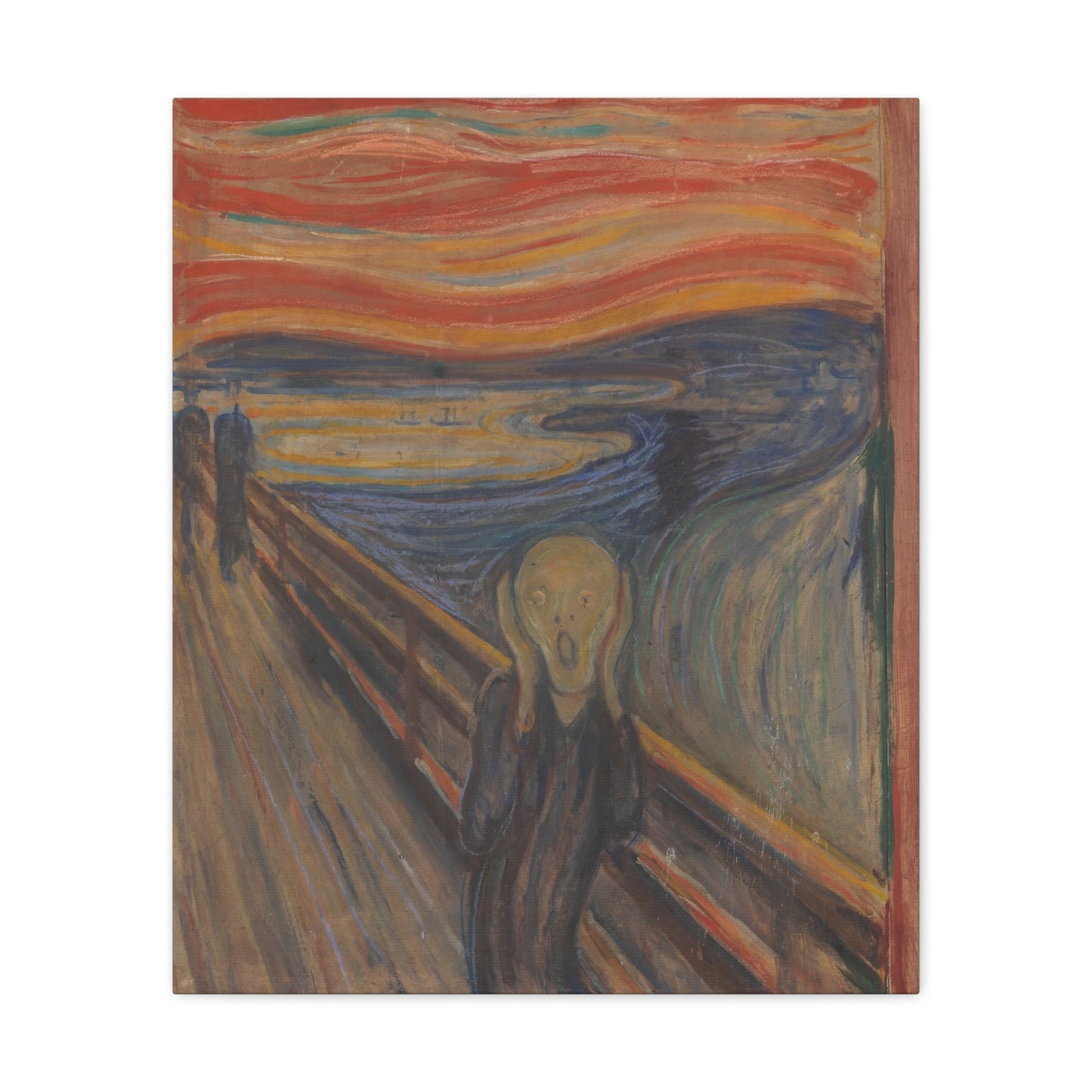 The Scream by Edvard Munch - Canvas Print