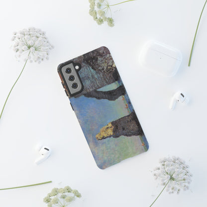 The Cliffs at Etretat by Claude Monet - Cell Phone Case