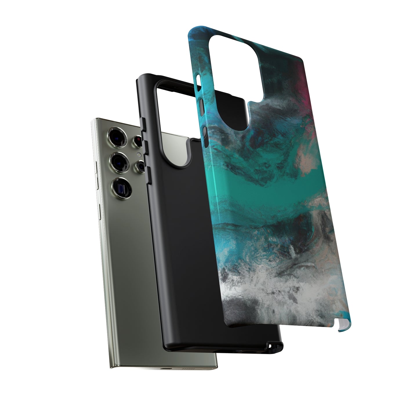 Troubled Sea AI generated - Cell Phone Case