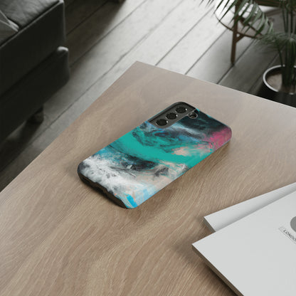 Troubled Sea AI generated - Cell Phone Case