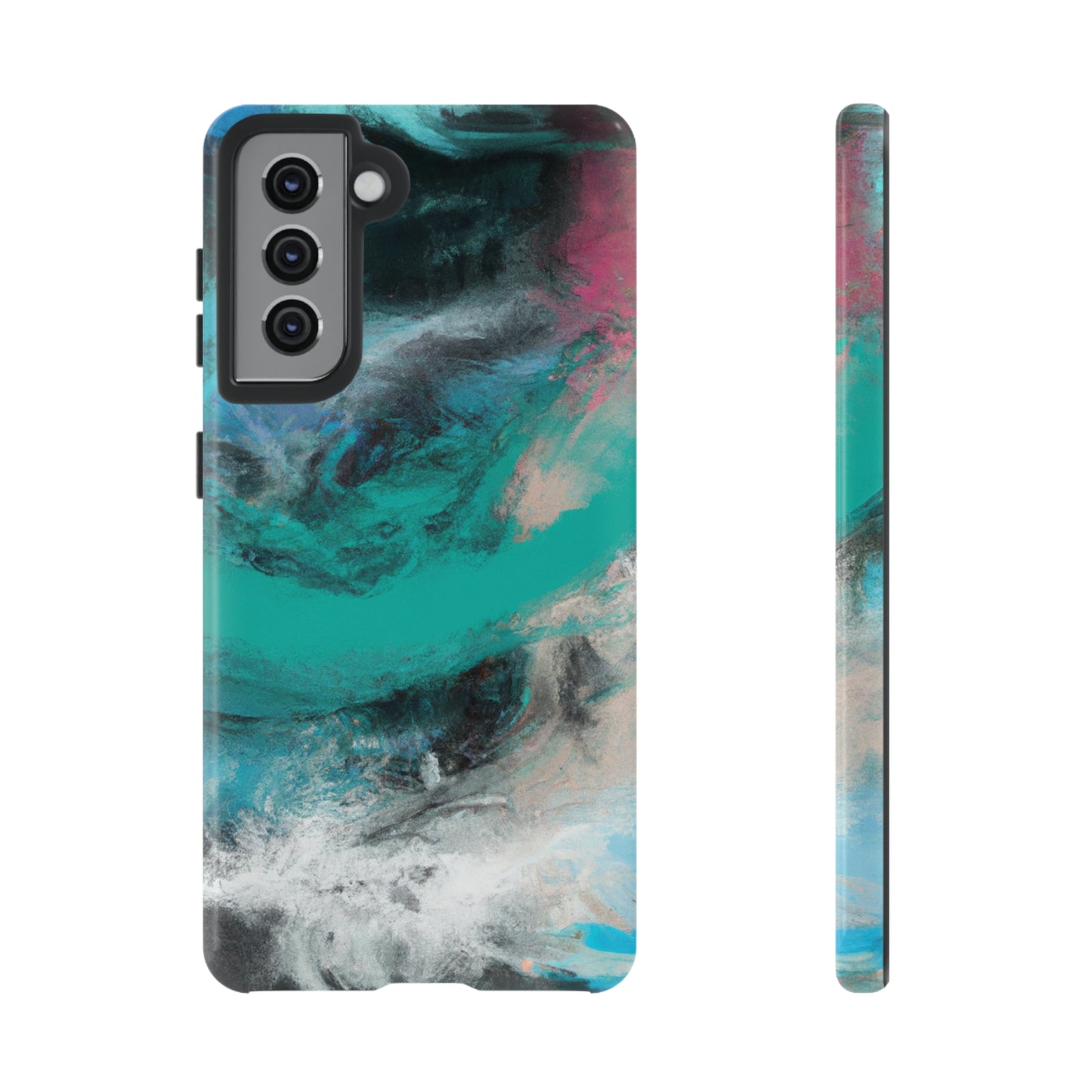 Troubled Sea AI generated - Cell Phone Case