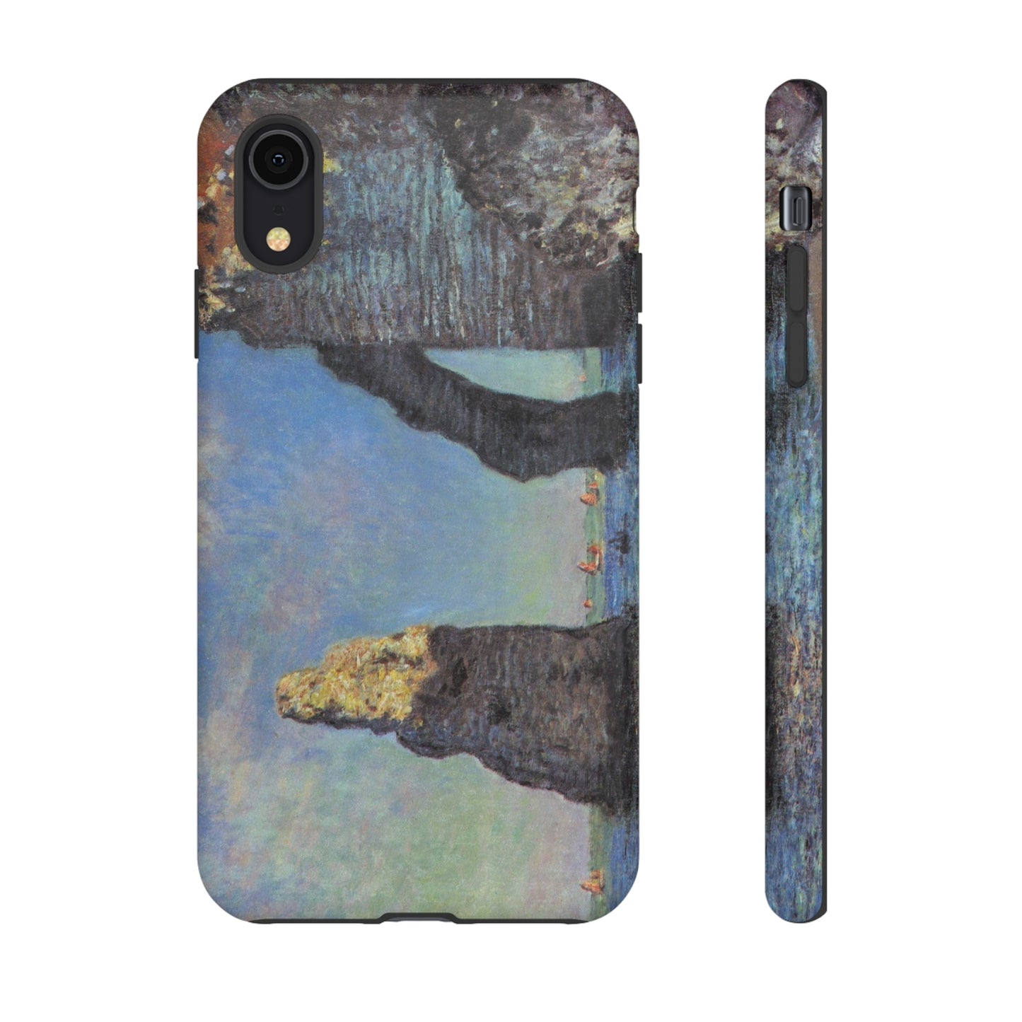 The Cliffs at Etretat by Claude Monet - Cell Phone Case