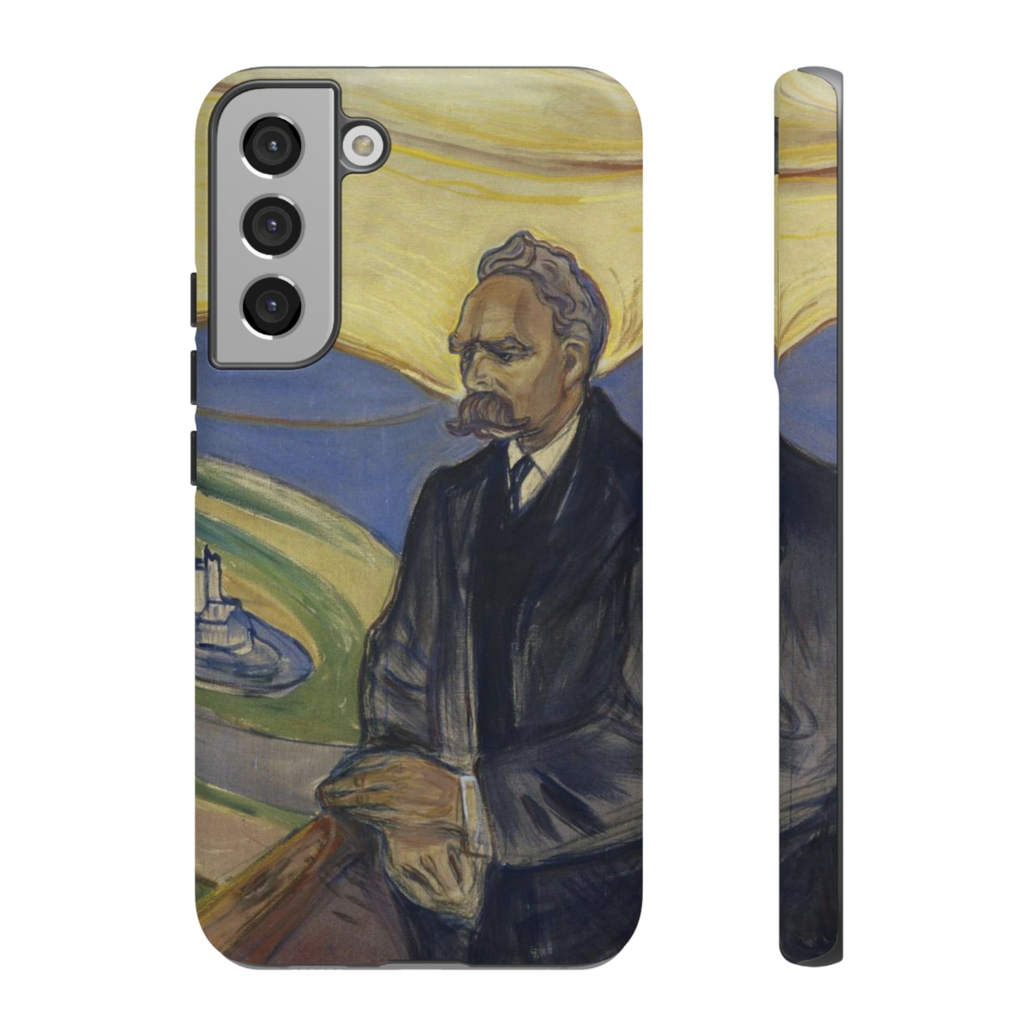 Friederich Nietzsche by Edvard Munch - Cell Phone Case