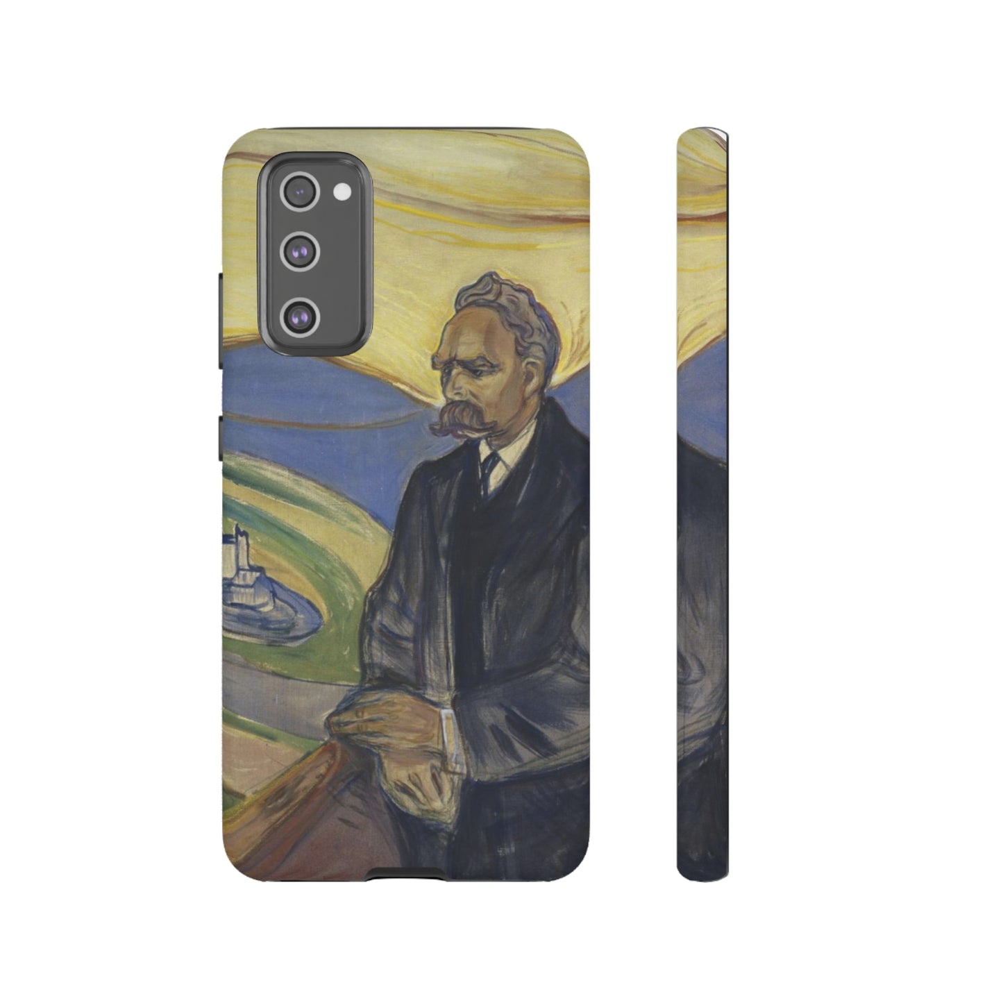 Friederich Nietzsche by Edvard Munch - Cell Phone Case