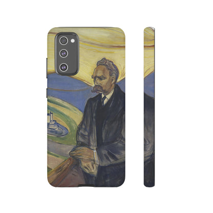 Friederich Nietzsche by Edvard Munch - Cell Phone Case