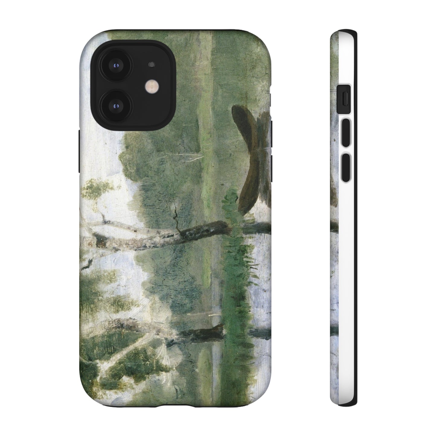 Small Lake with Boat by Edvard Munch - Cell Phone Case