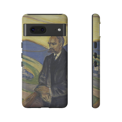 Friederich Nietzsche by Edvard Munch - Cell Phone Case