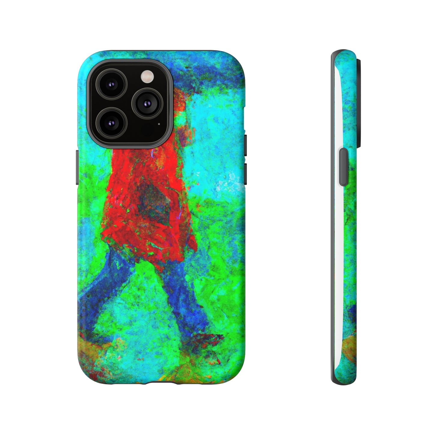 Lonely Man AI Generated - Cell Phone Case