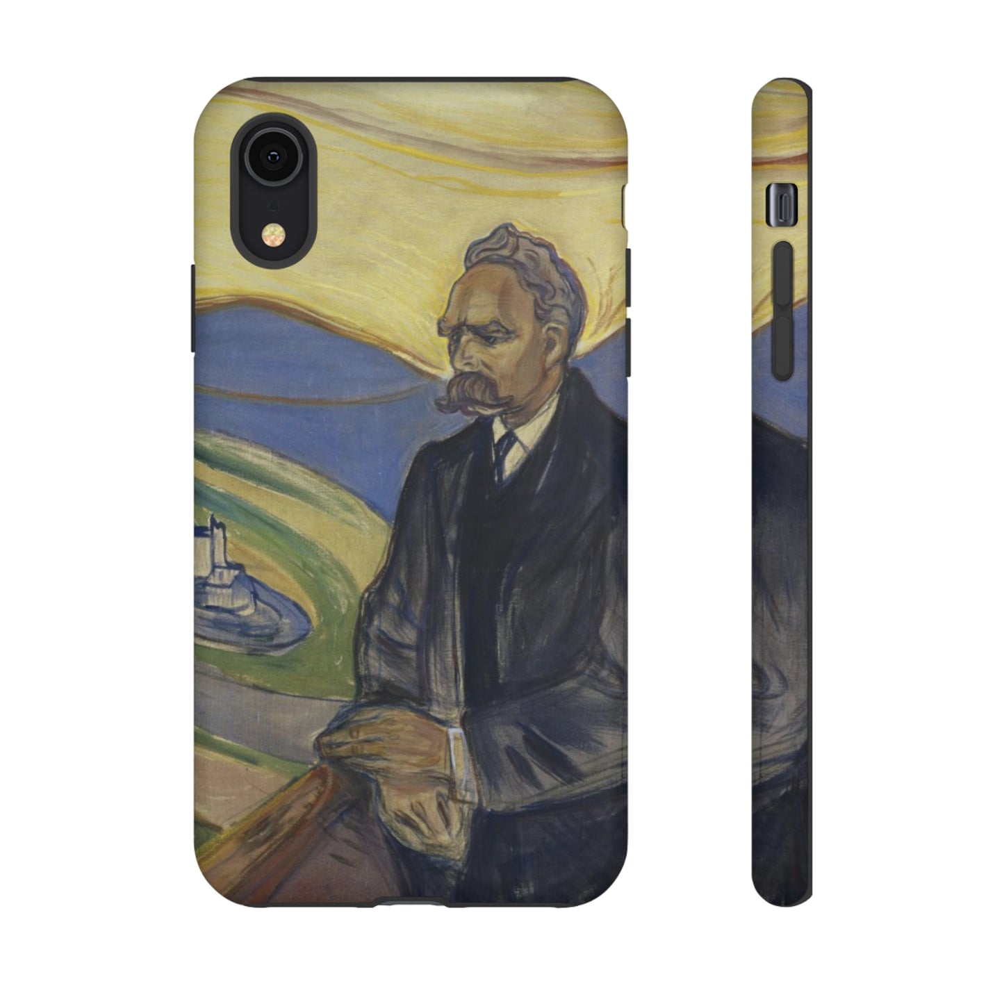 Friederich Nietzsche by Edvard Munch - Cell Phone Case