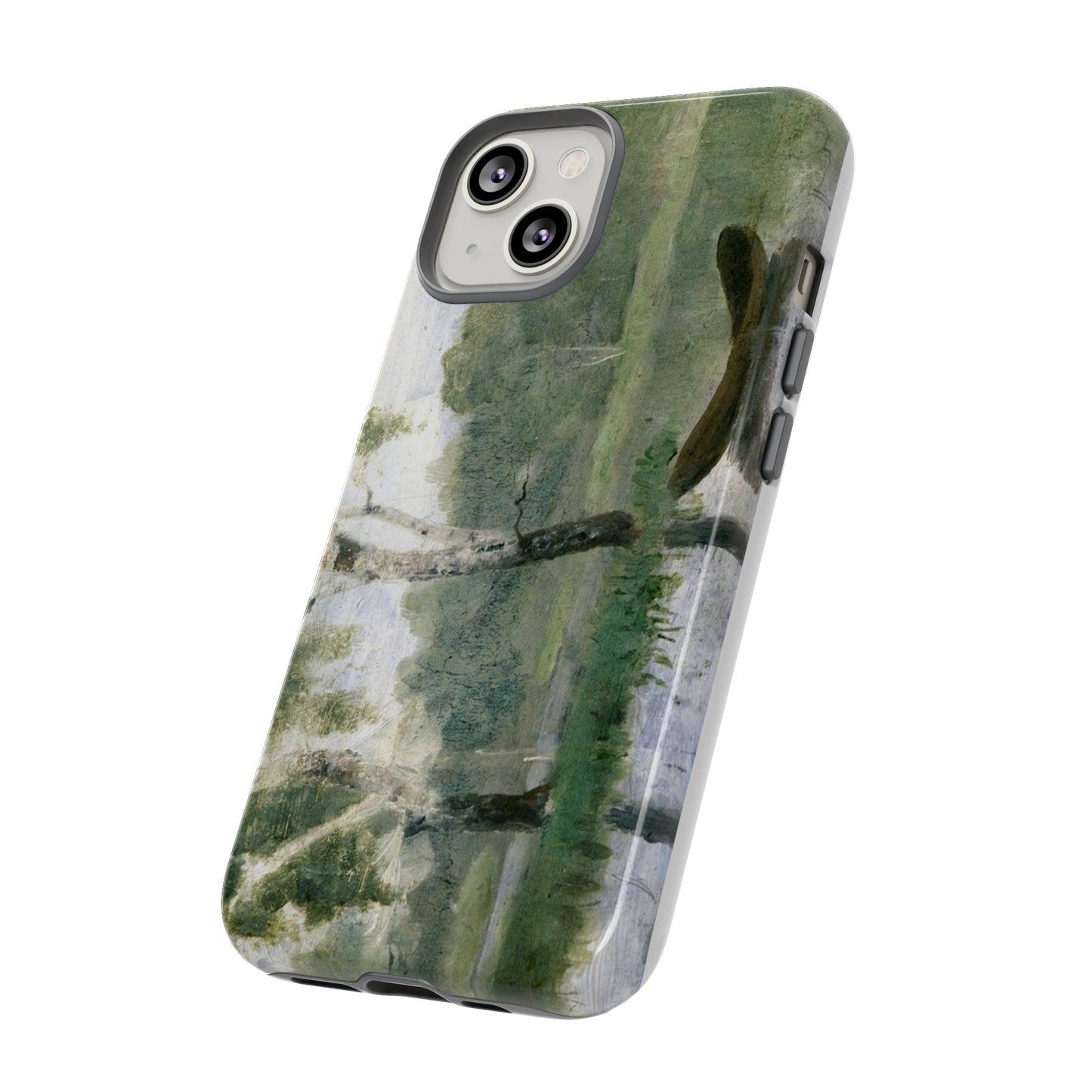 Small Lake with Boat by Edvard Munch - Cell Phone Case