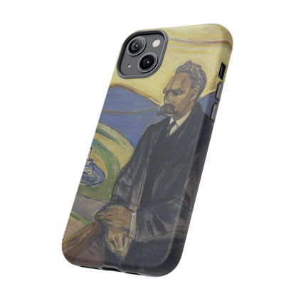 Friederich Nietzsche by Edvard Munch - Cell Phone Case