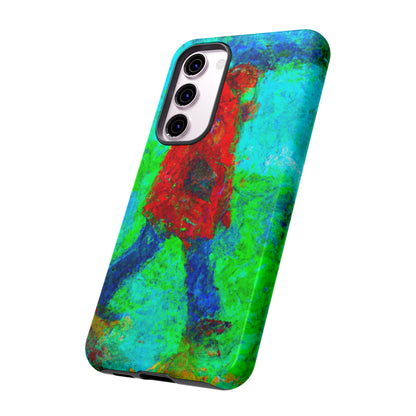 Lonely Man AI Generated - Cell Phone Case