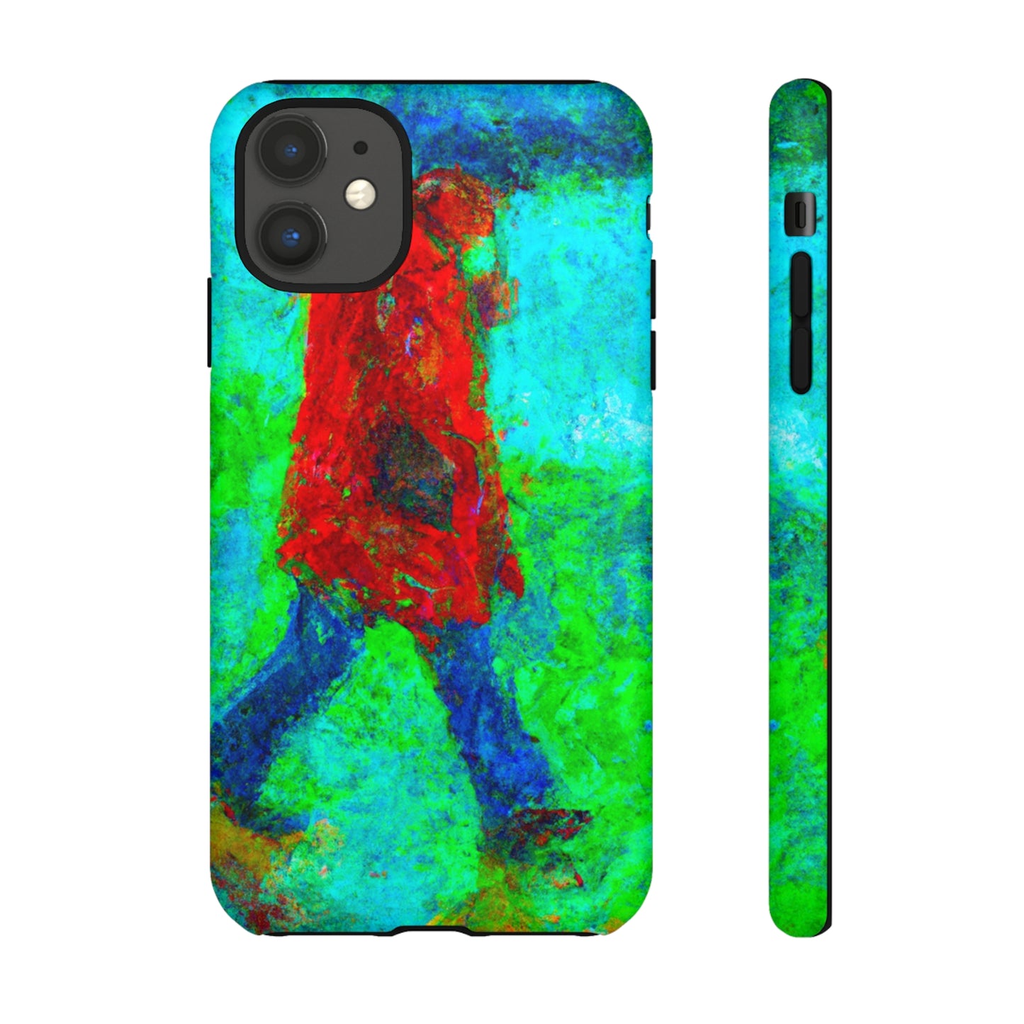 Lonely Man AI Generated - Cell Phone Case