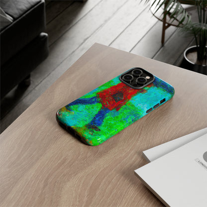 Lonely Man AI Generated - Cell Phone Case