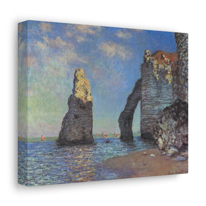 The Cliffs at Etretat by Claude Monet - Canvas Print