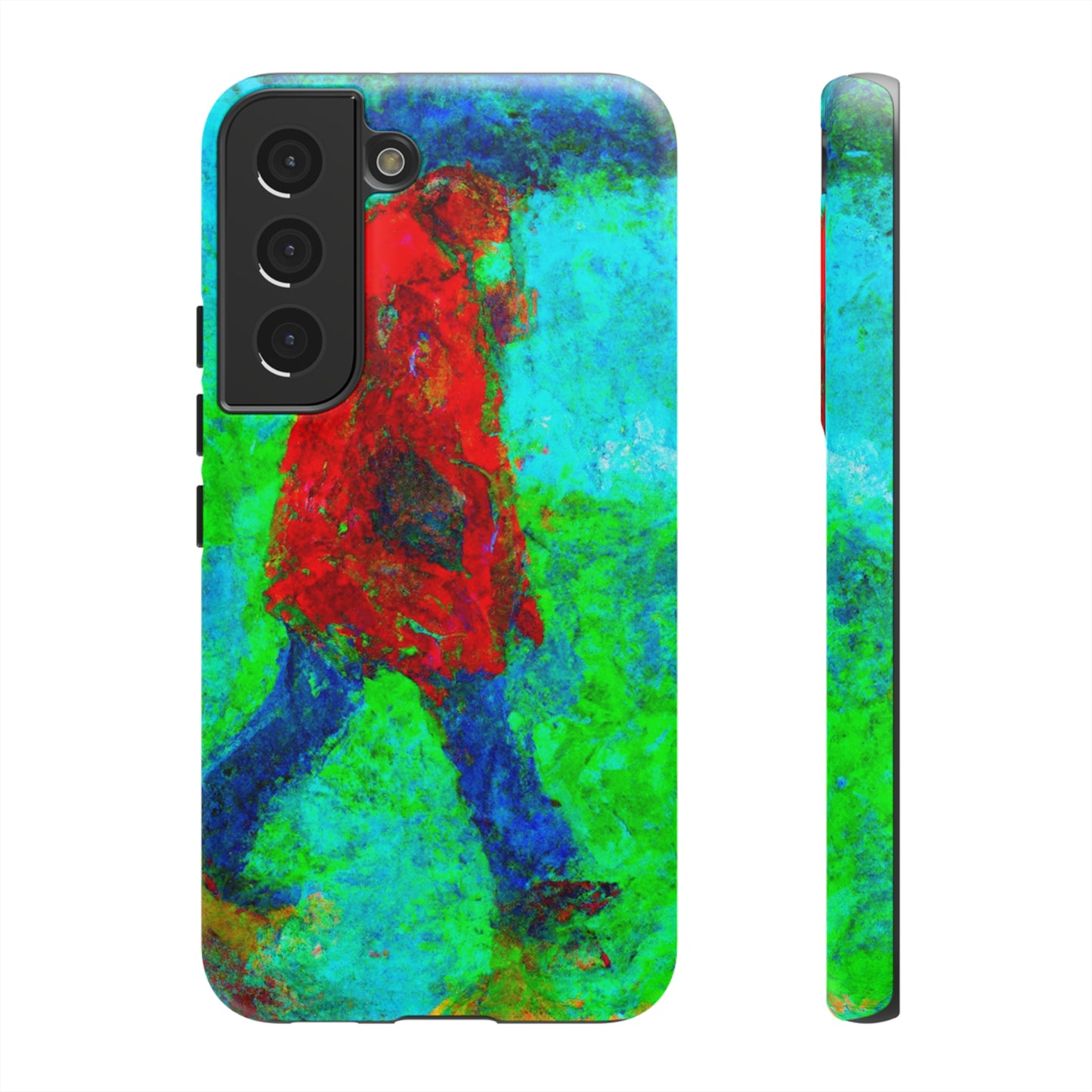 Lonely Man AI Generated - Cell Phone Case