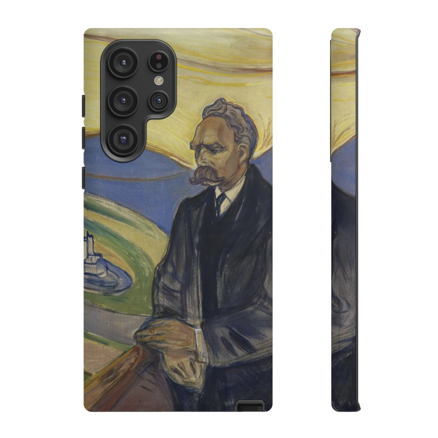 Friederich Nietzsche by Edvard Munch - Cell Phone Case