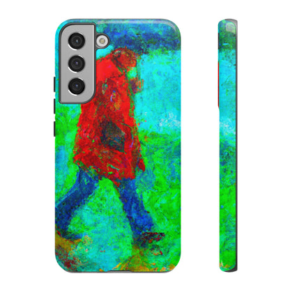 Lonely Man AI Generated - Cell Phone Case