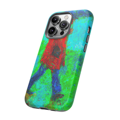 Lonely Man AI Generated - Cell Phone Case