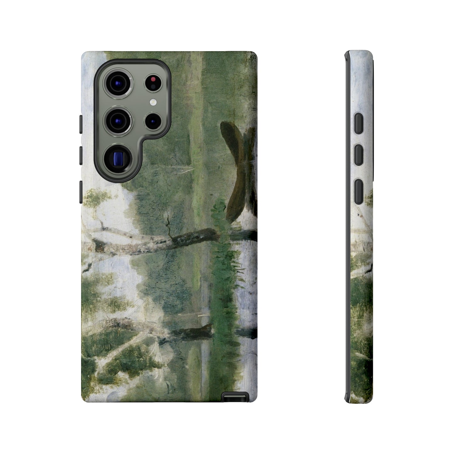 Small Lake with Boat by Edvard Munch - Cell Phone Case