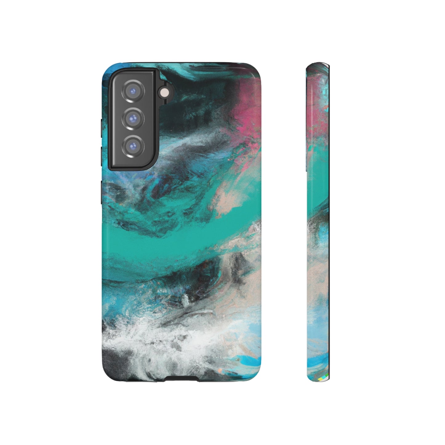 Troubled Sea AI generated - Cell Phone Case