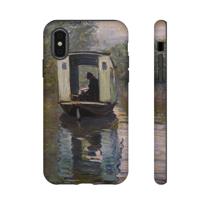 The Studio Boat by Claude Monet - Cell Phone Case