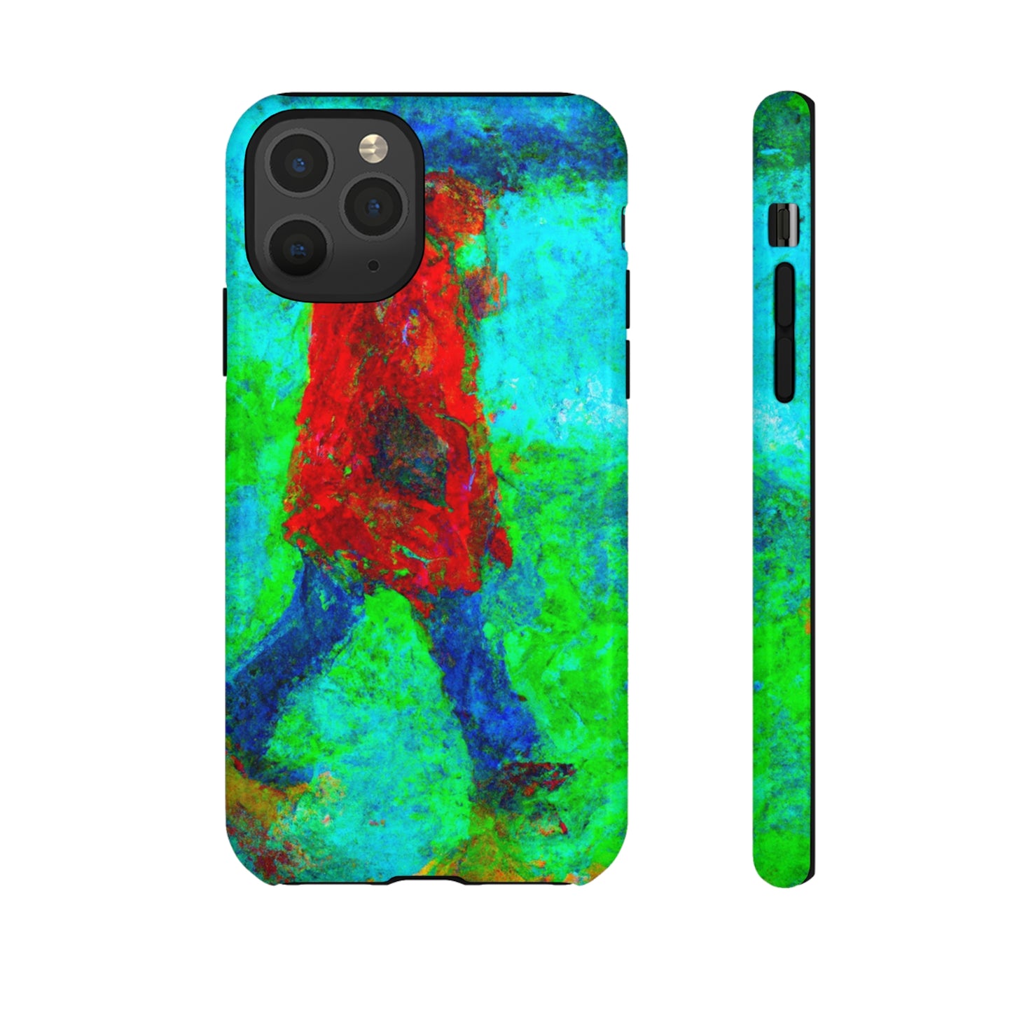 Lonely Man AI Generated - Cell Phone Case