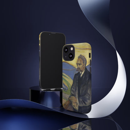 Friederich Nietzsche by Edvard Munch - Cell Phone Case