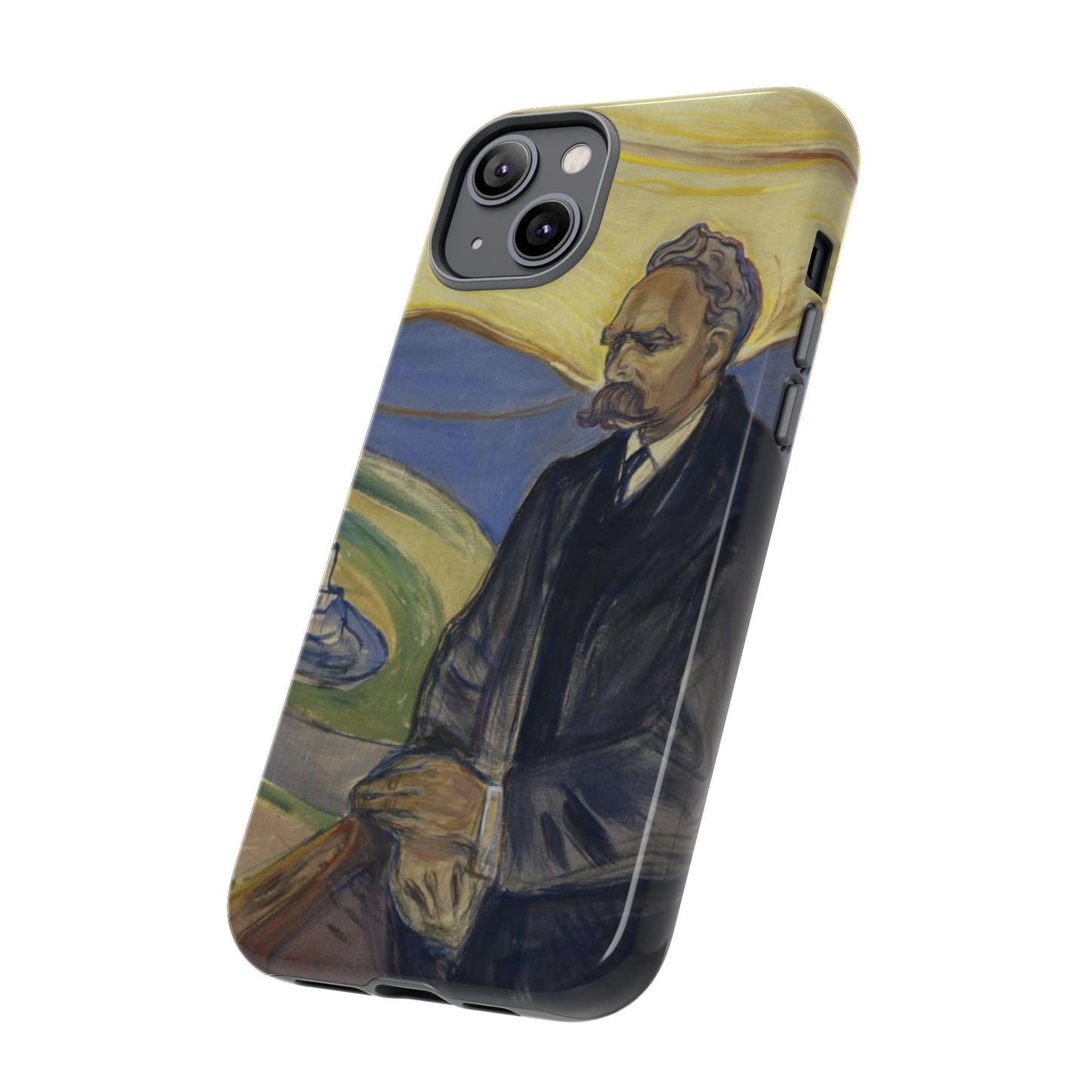 Friederich Nietzsche by Edvard Munch - Cell Phone Case