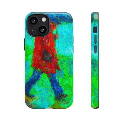 Lonely Man AI Generated - Cell Phone Case