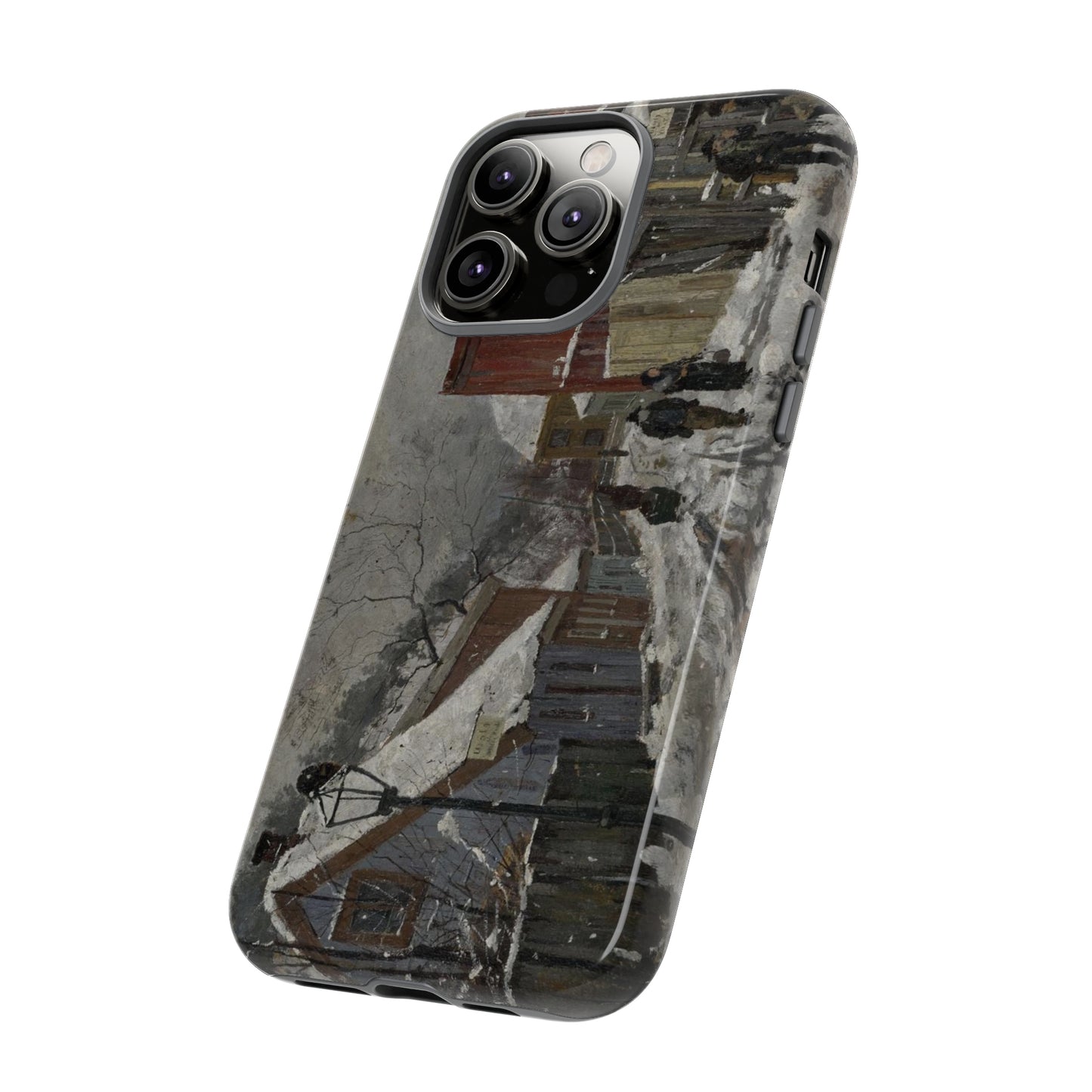 From Saxegardsgate by Edvard Munch - Cell Phone Case