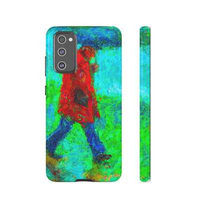 Lonely Man AI Generated - Cell Phone Case