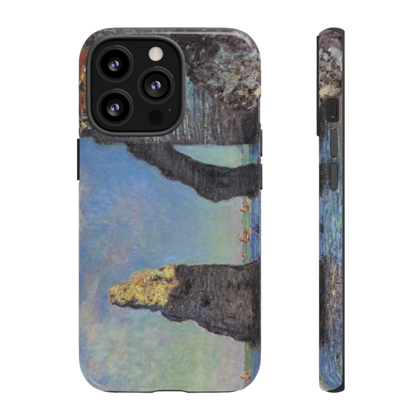 The Cliffs at Etretat by Claude Monet - Cell Phone Case