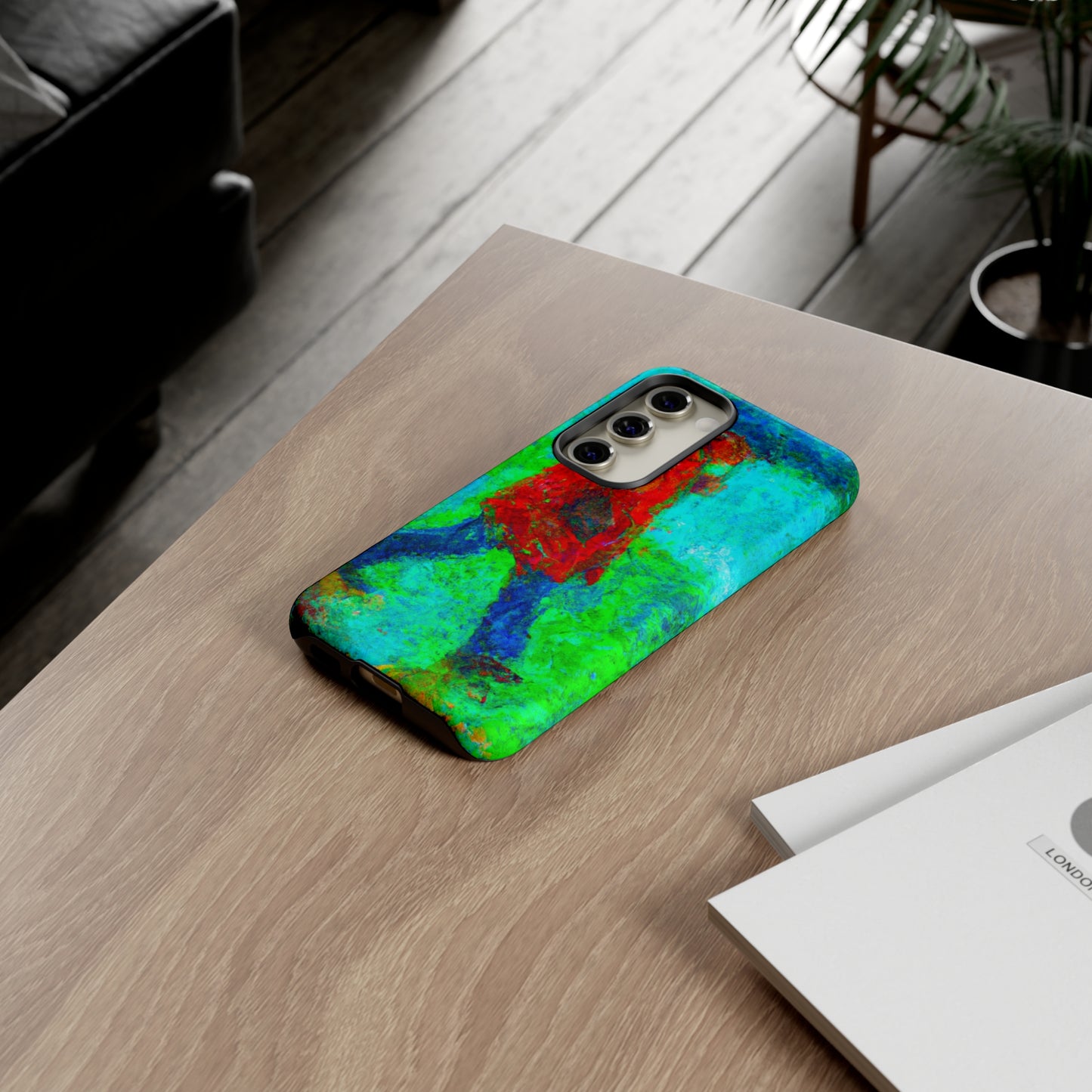 Lonely Man AI Generated - Cell Phone Case